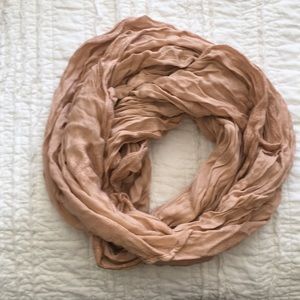 Rose gold infinity scarf